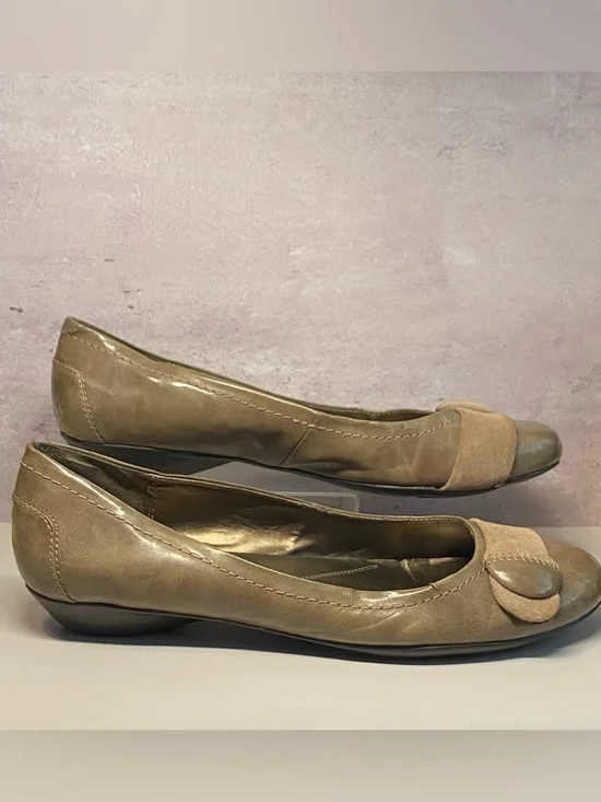 Naturalizer ‘Hasten’ Taupe/Gray Ballet Flats - Picture 6 of 10